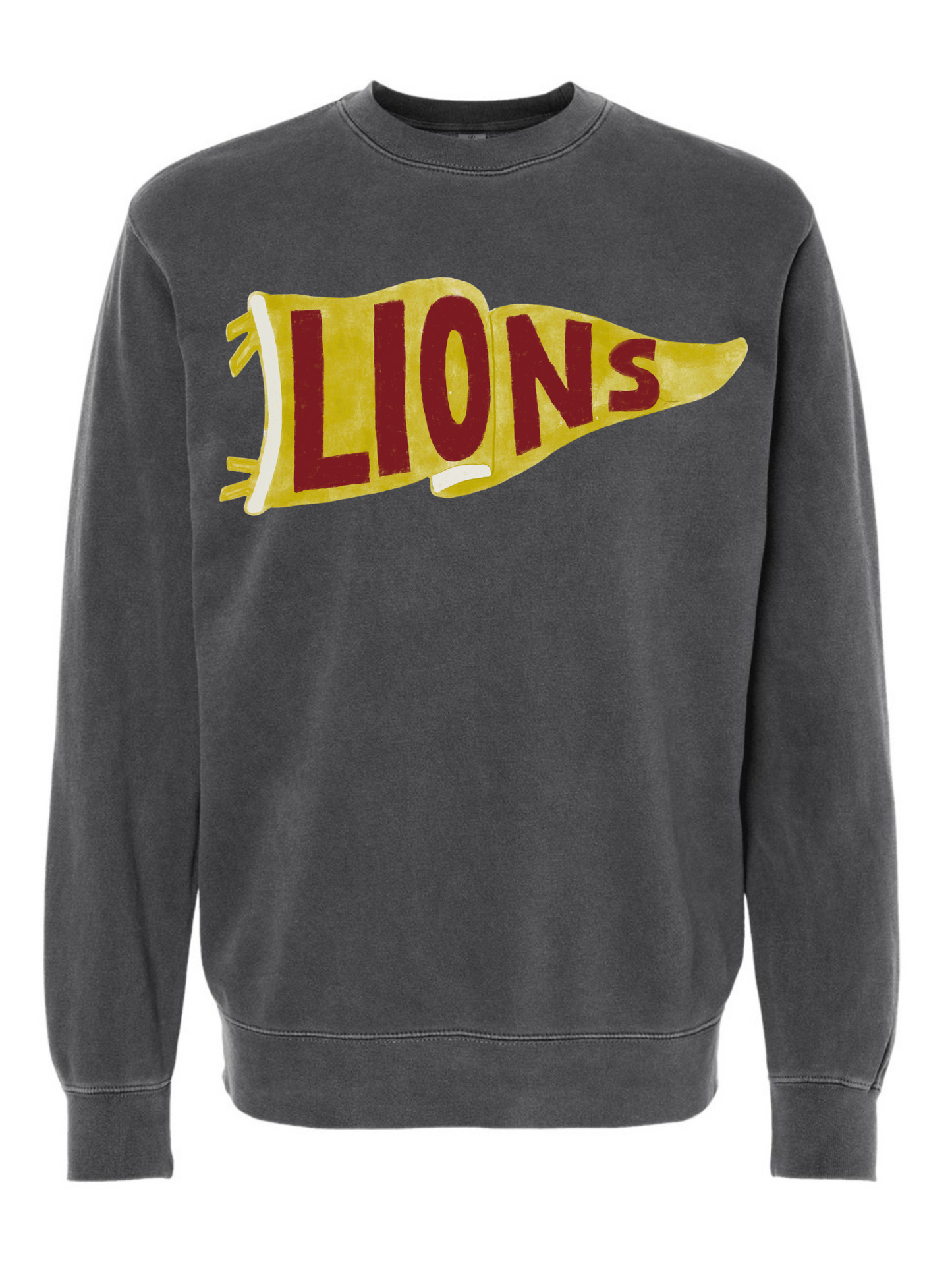Lions Vintage School Spirit Pennant Sweatshirt