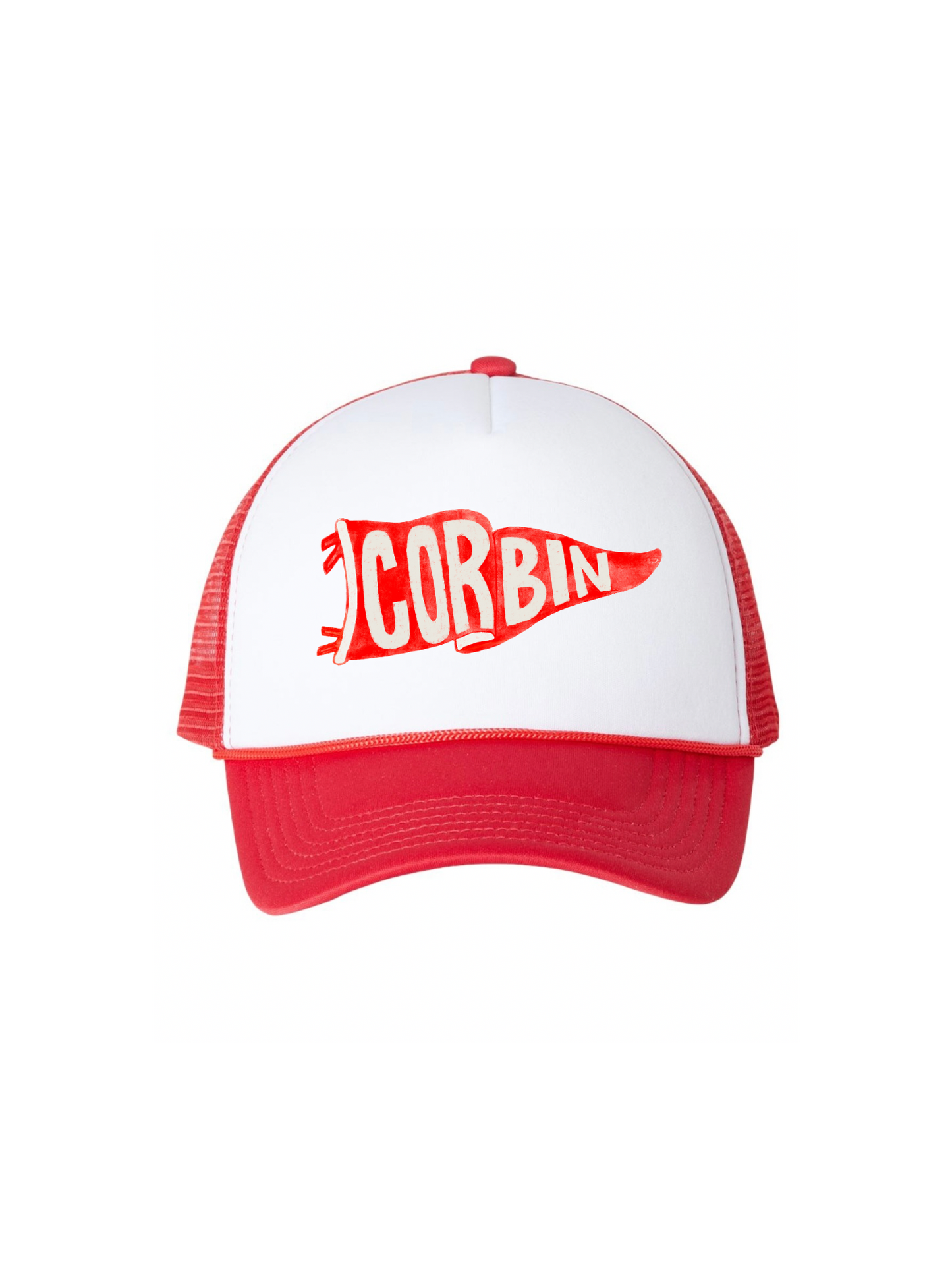 School Spirit Pennant Trucker Hat