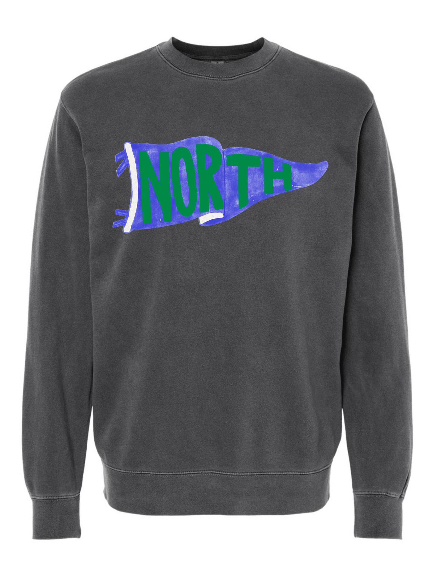 North Vintage School Spirit Pennant Sweatshirt