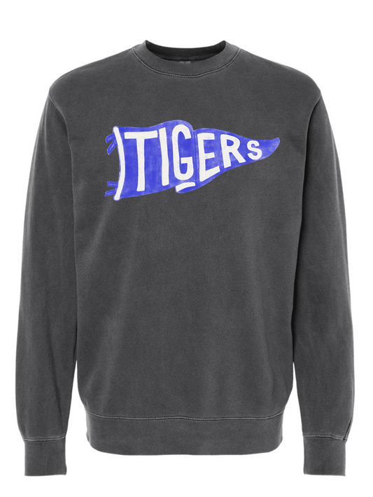 Tigers(Royal) Vintage School Spirit Pennant