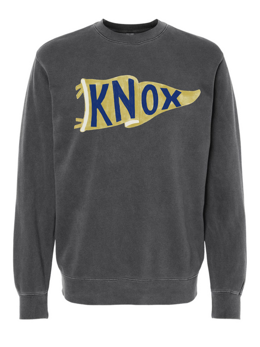 Knox Vintage School Spirit Pennant Sweatshirt