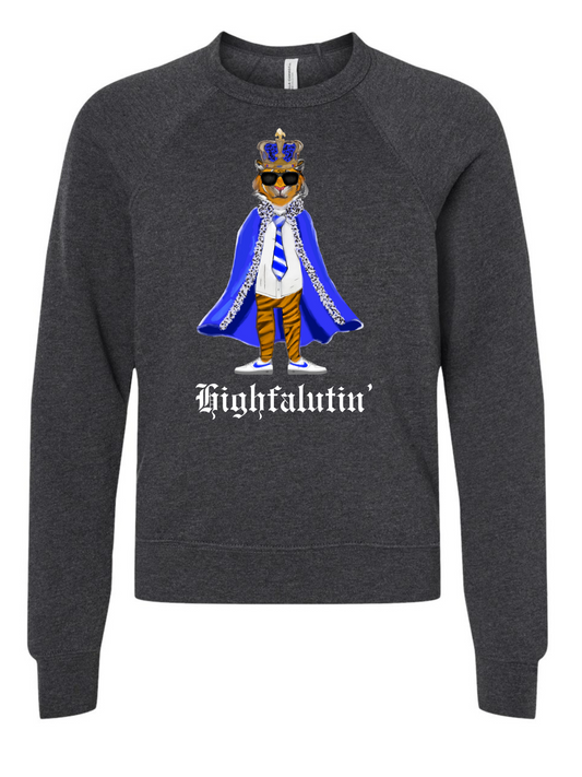 Tiger Mania- The Royal Family Edition Youth Sweatshirt (On Black)