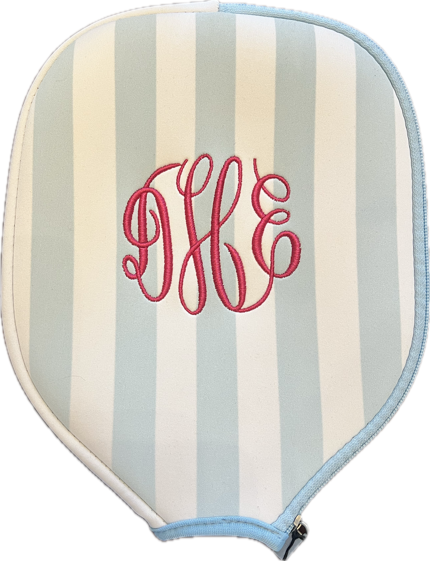 Monogrammed Pickle Ball Paddle Cover